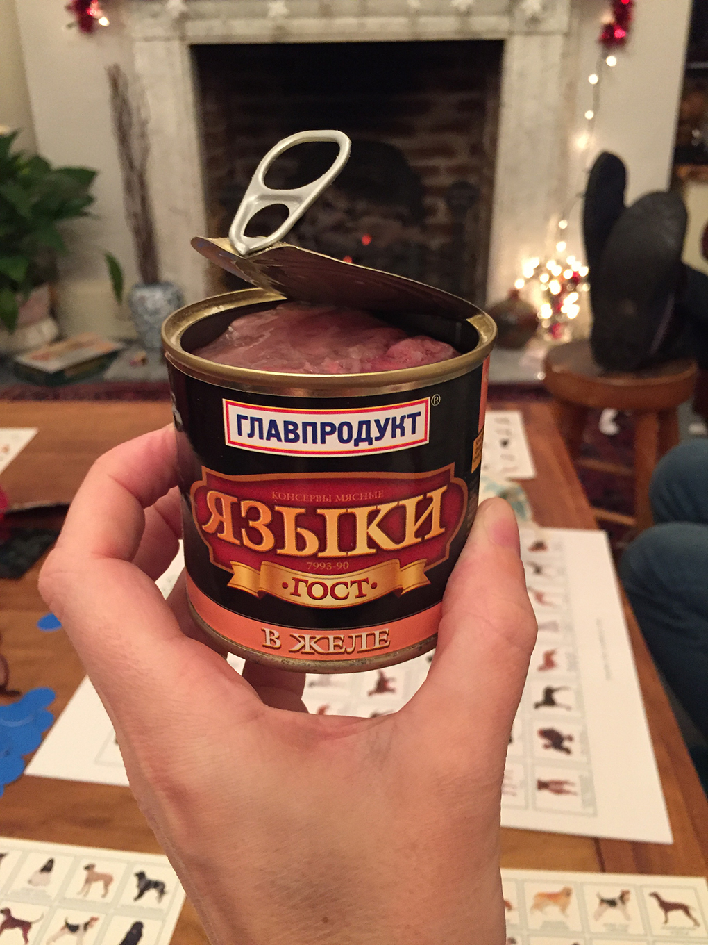 russian canned meat
