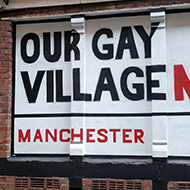 street sign in Manchester