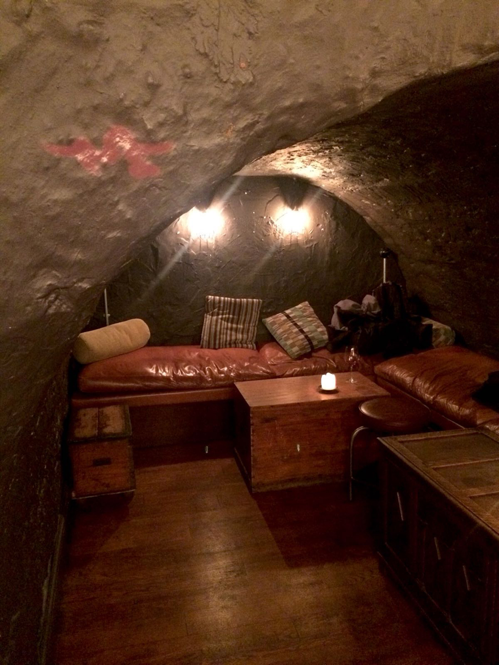 underground room in a pub