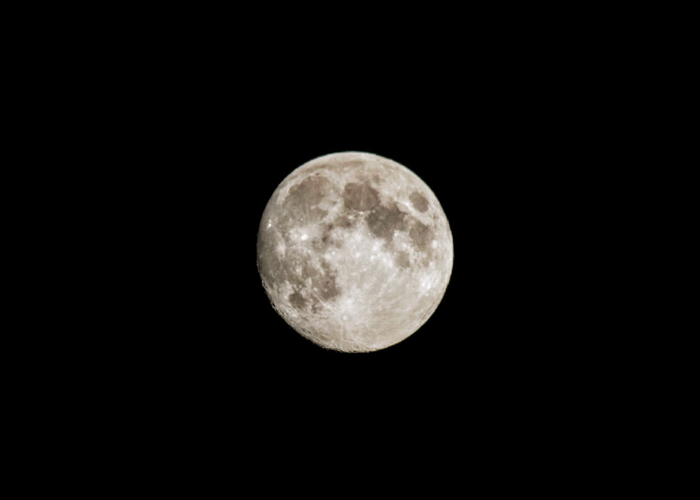 This is a photo of the moon