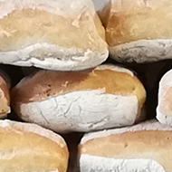 A photo of the breads for sale in a new local bakery in Bristol
