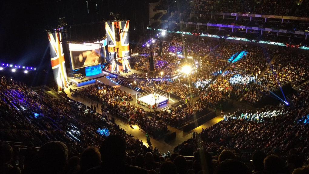 WWE comes to the O2