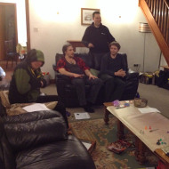 men playing tabletop roleplaying games