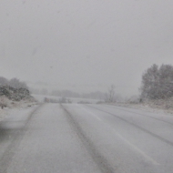 moors in the snow