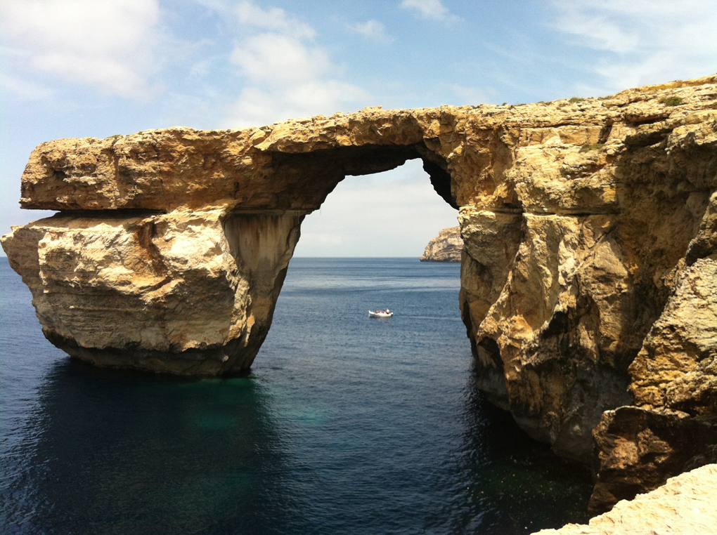 stone arch in malta