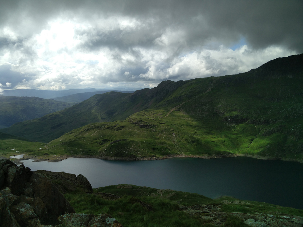 Welsh mountains and valleys