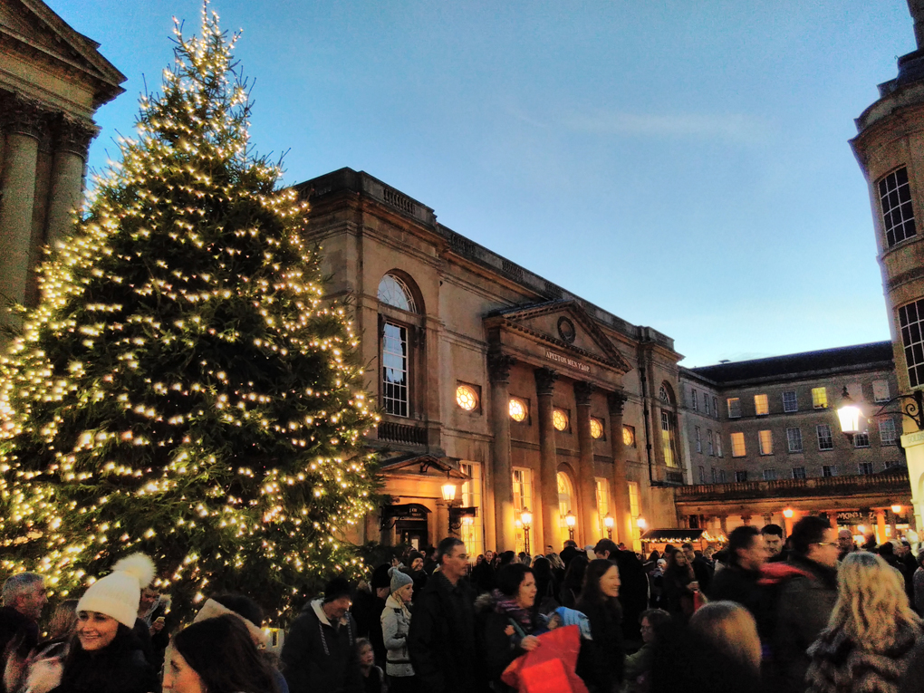 pump rooms Bath at Christmas