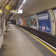 empty tube station