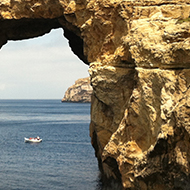 stone arch in malta