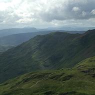 Welsh mountains and valleys