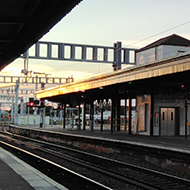 train station