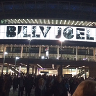 entrance to billy joel concert at wembley stadium