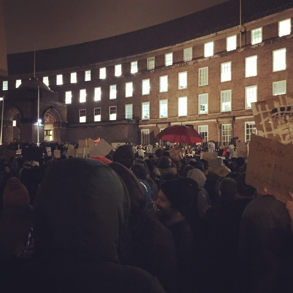 march in Bristol