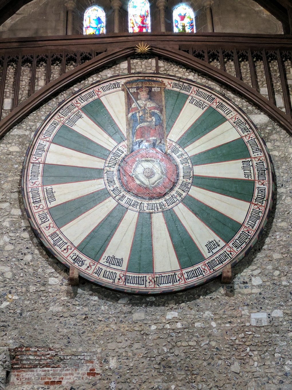 round table on the wall