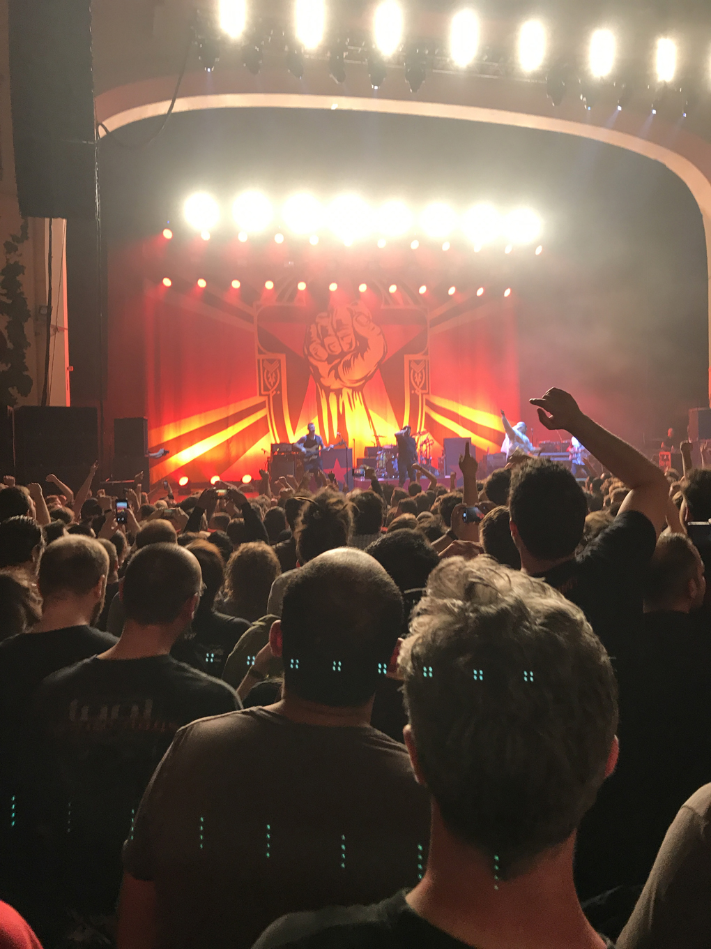 prophets of rage on stage