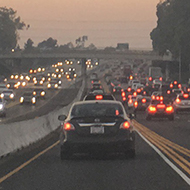 traffic on the I-405