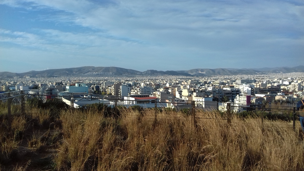 view over Athens