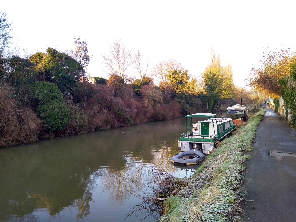 boats on a canal