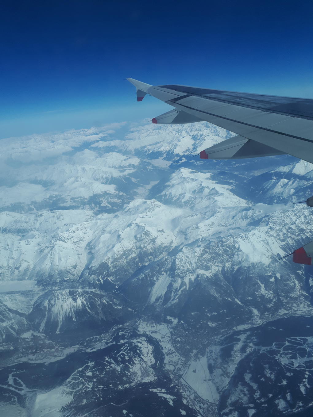 Plane window shots.