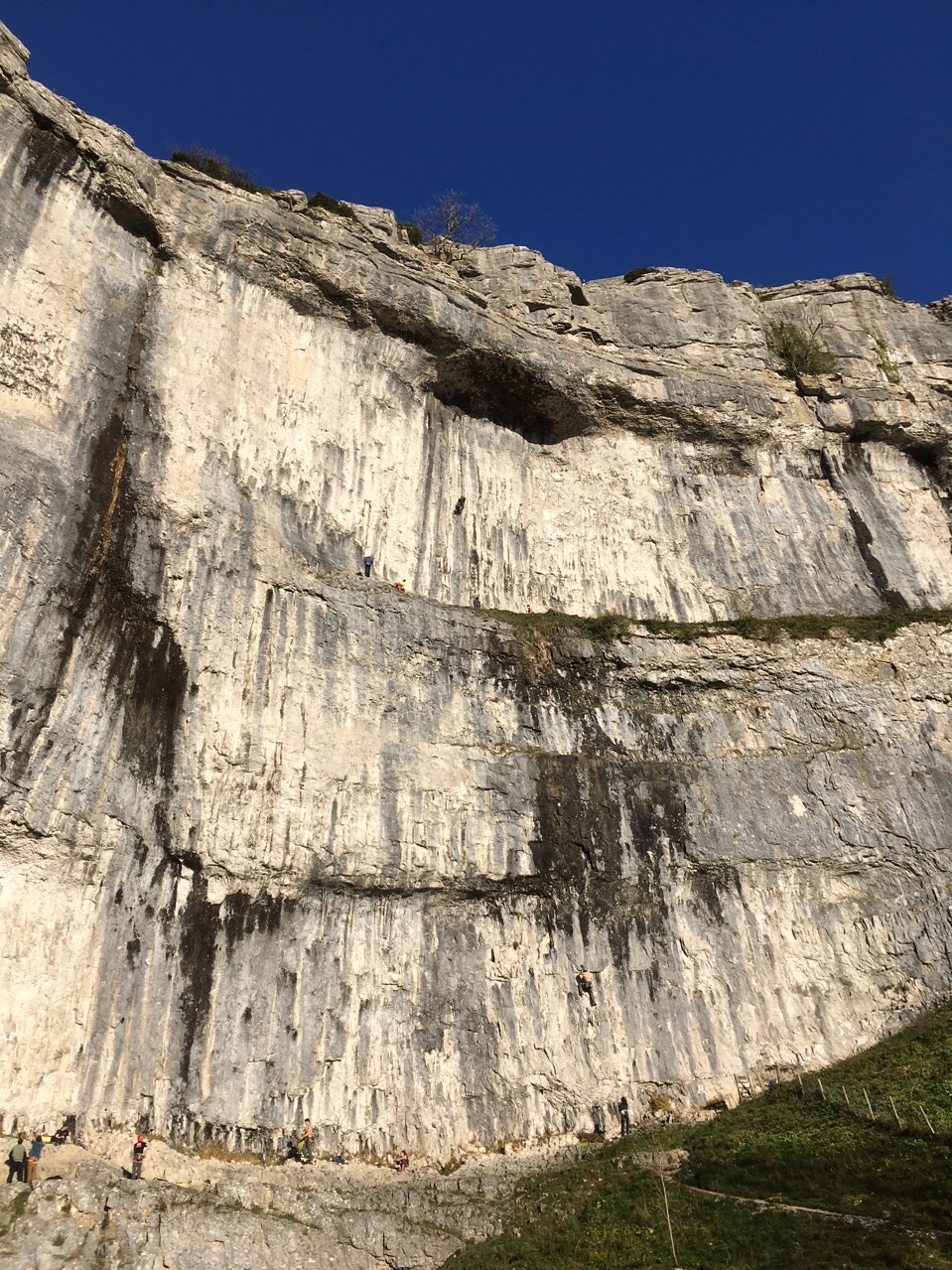 limestone rock face