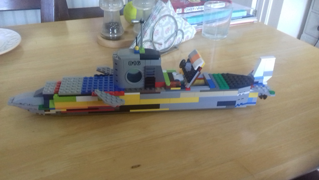 Lego submarine