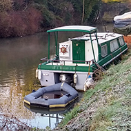 boats on a canal