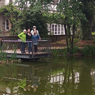 house by a lake