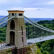 a suspension bridge