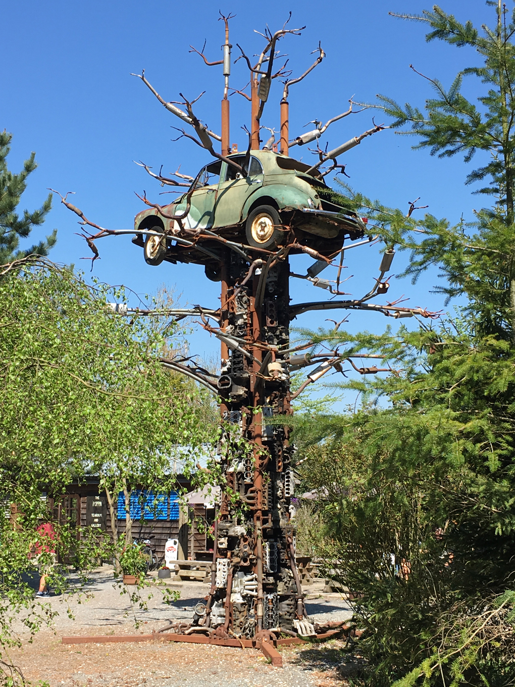 The Elemental Sculpture Garden near Cirencester