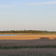 The view across the River Alde towards Aldeburgh from Snape Maltings