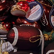 A whole stall full of baubles.