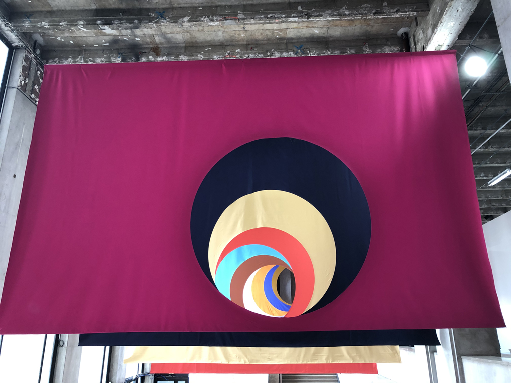 Colourful exhibition at Palais de Tokyo