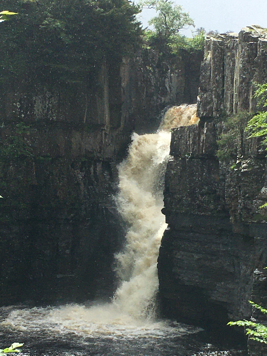 High Force roaring away