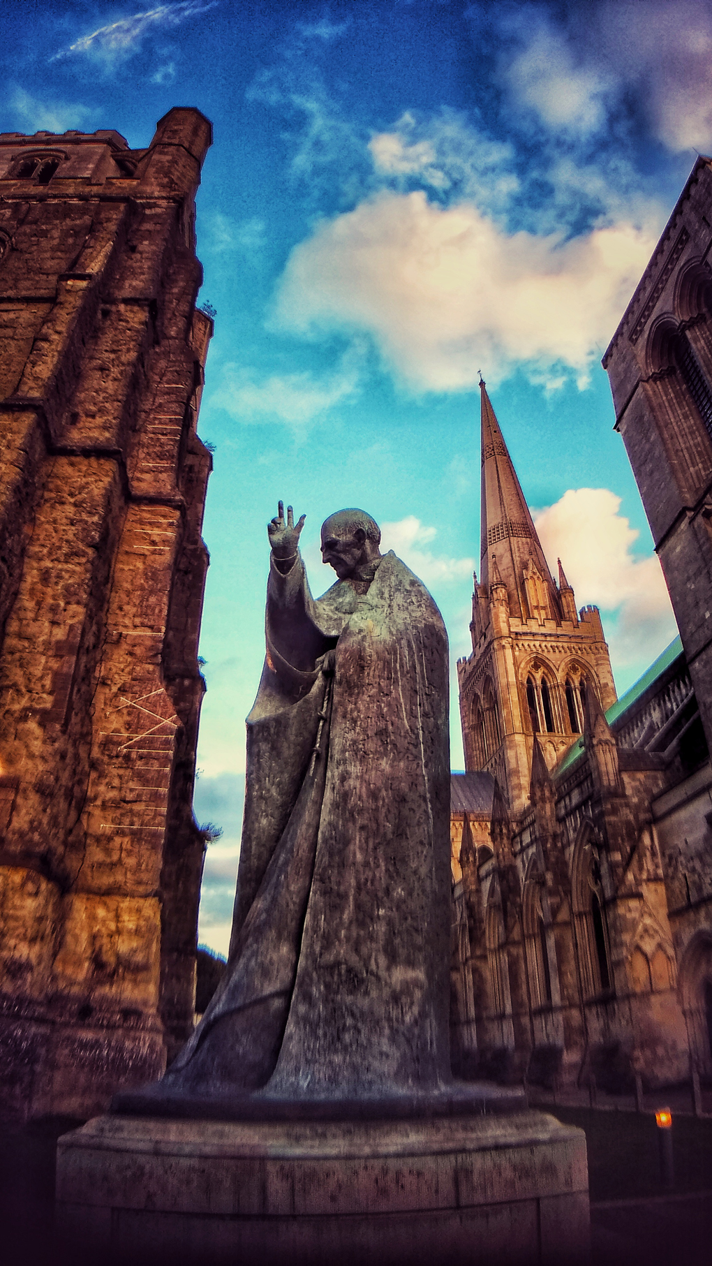 St Richard statue, Chichester cathedral