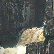 High Force roaring away