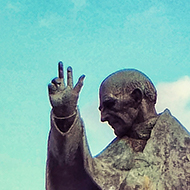 St Richard statue, Chichester cathedral