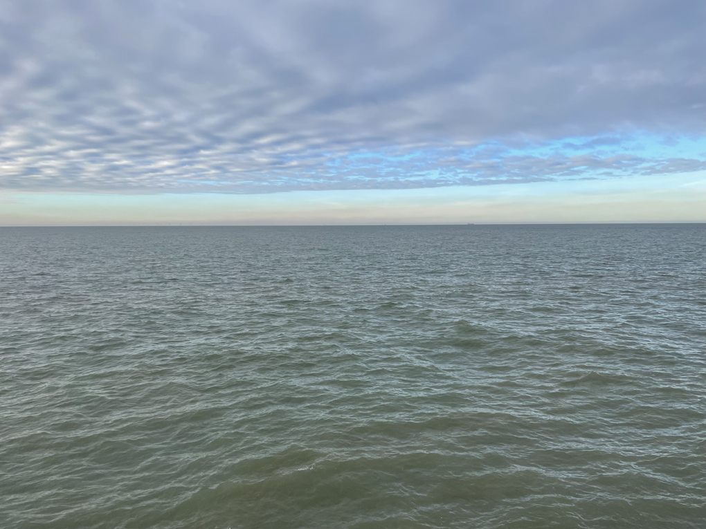 View of the sea and sky
