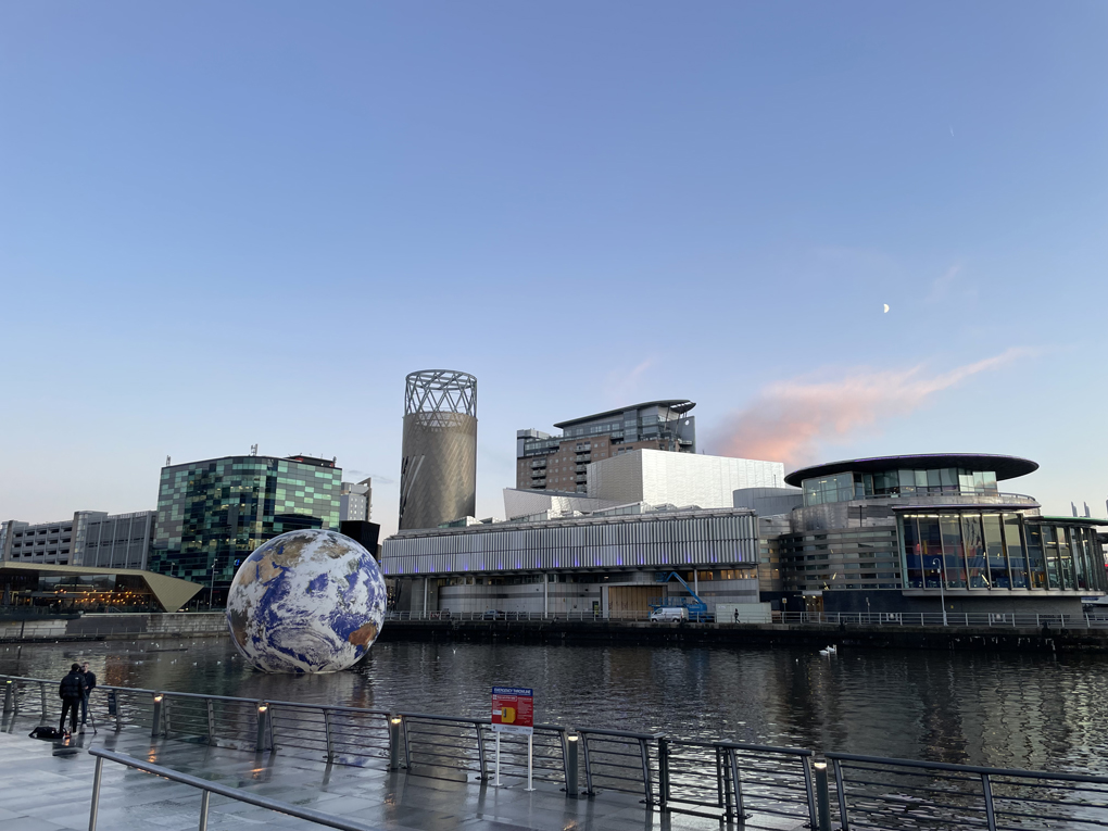 View of Salford quays