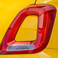 A 'Series 2' 2016 Abarth 595 Competizione in bright yellow (