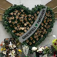 Memorials for Grenfell tower
