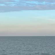 View of the sea and sky