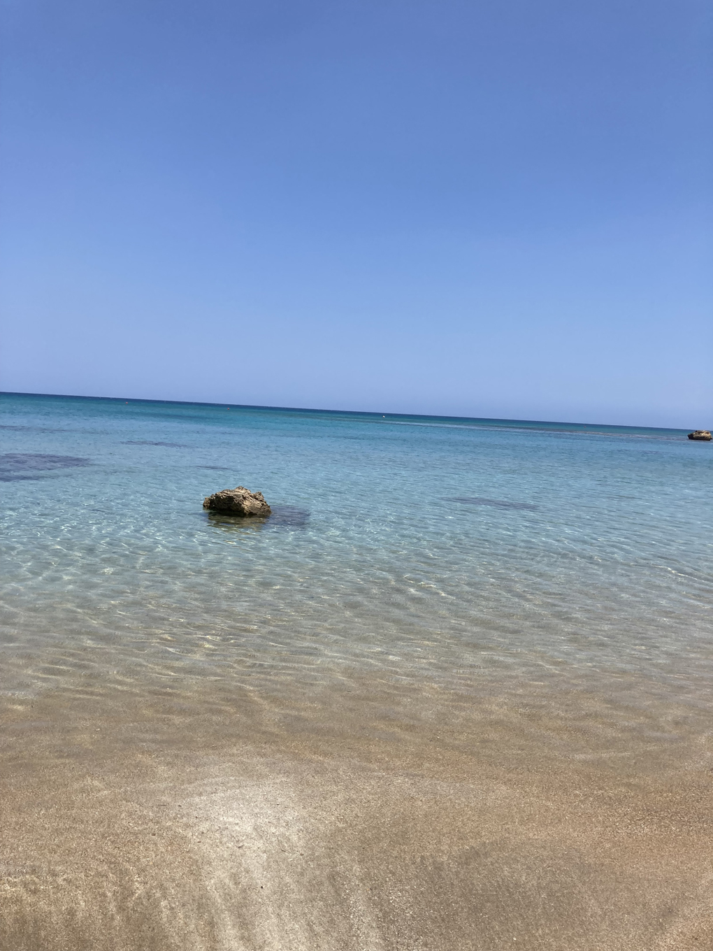 On the beach Kapparis Cyprus