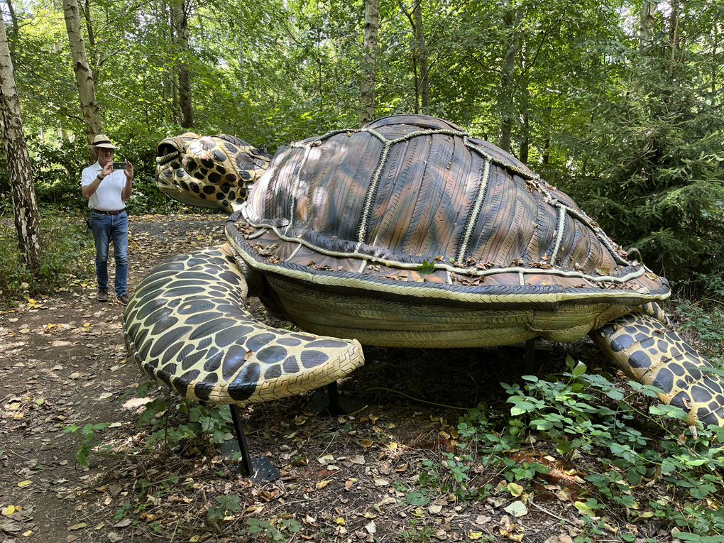 Turtle Sculpture