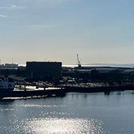 A view of Cardiff bay