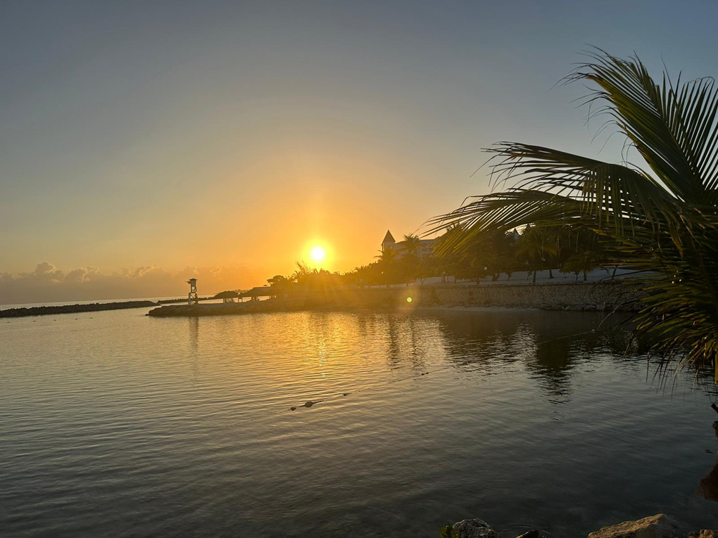 Sunrise over the sea