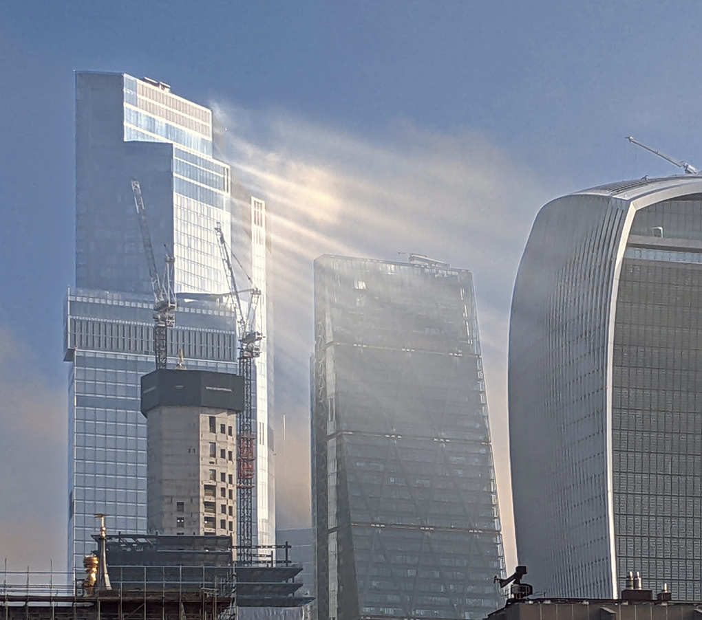 Walkie talkie and other buildings