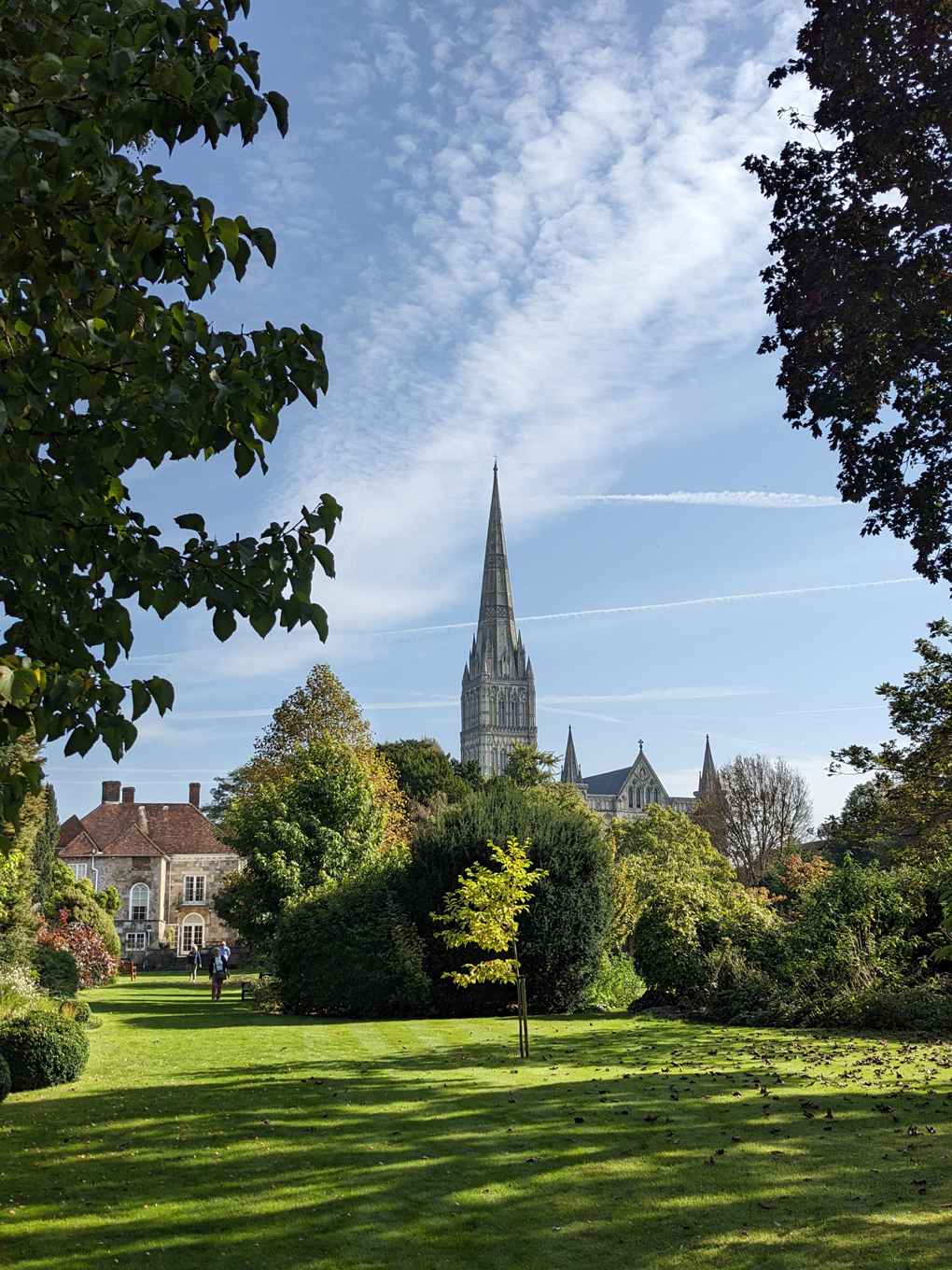Photo including Salisbury Cathedral and Arundells.