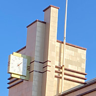 We see a beautiful Art Deco store in Uxbridge west London