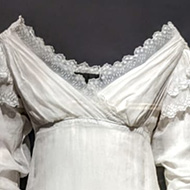 Image of clothes worn from beheading white dress