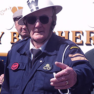 The Dad's Army Museum re-enacted an episode originally filmed at Weybourne station in 1973 at the Dad's Army weekend on the North Norfolk Railway